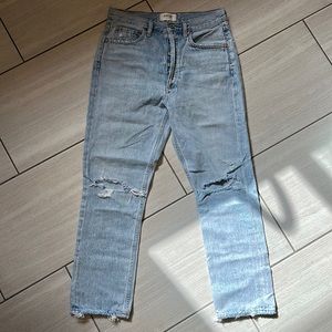 Agolde distressed denim jeans size 27